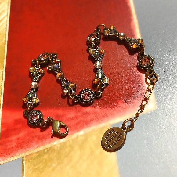 VTG Anne Koplik Designs Swarovski Crystal Bracelet - Picture 5 of 6